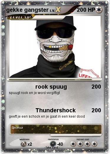 Pokemon gekke gangster