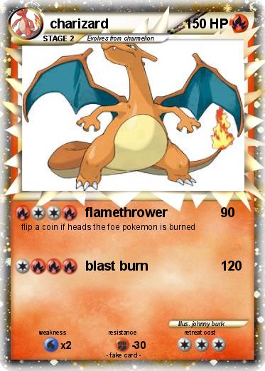 Pokemon charizard