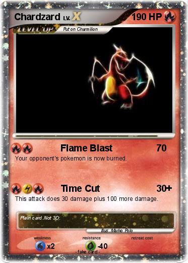 Pokemon Chardzard