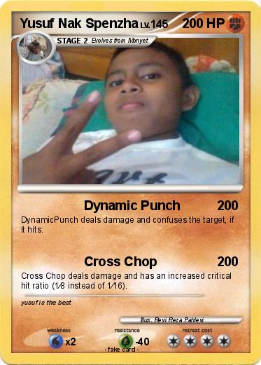 Pokemon Yusuf Nak Spenzha