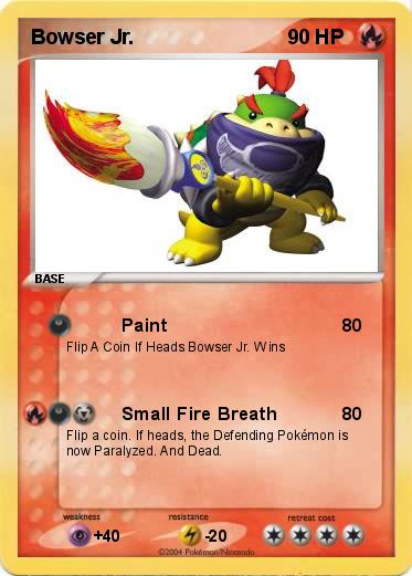 Pokemon Bowser Jr.