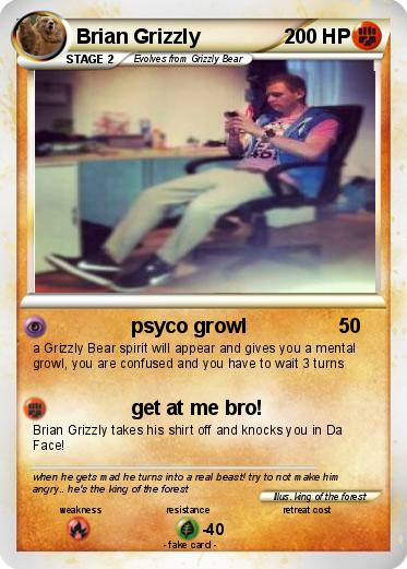 Pokemon Brian Grizzly
