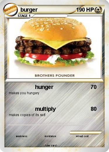 Pokemon burger
