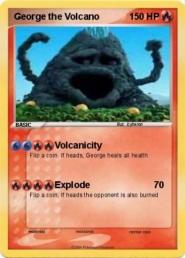 Pokemon George the Volcano