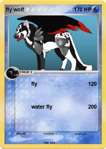 Pokemon fly wolf