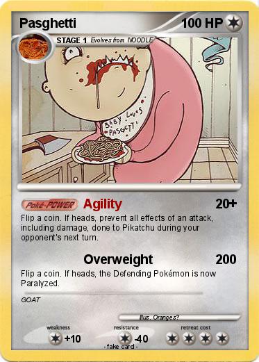 Pokemon Pasghetti