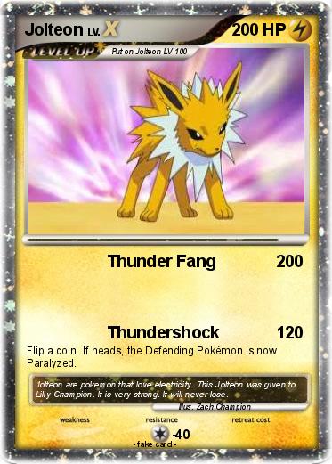 Pokemon Jolteon