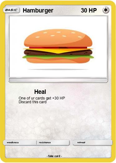 Pokemon Hamburger
