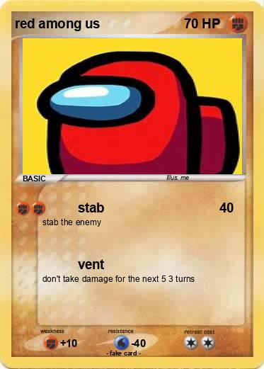 Pokemon red among us