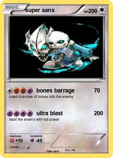 Pokemon super sans