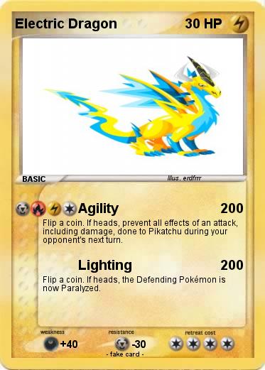 Pokemon Electric Dragon