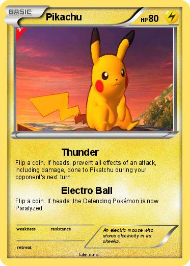 Pokemon Pikachu