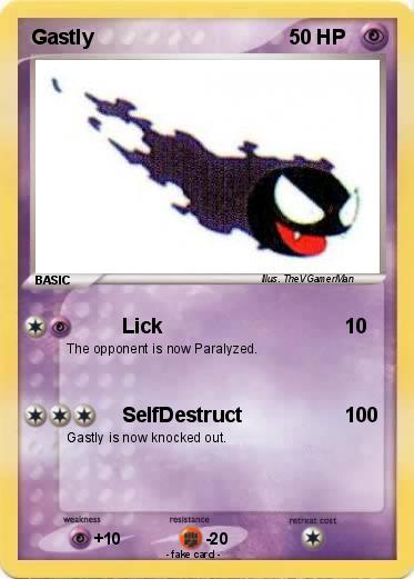Pokemon Gastly