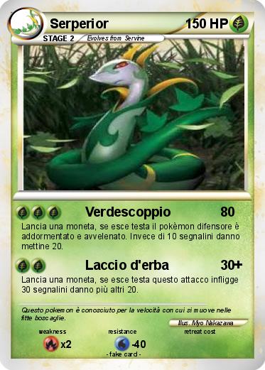 Pokemon Serperior