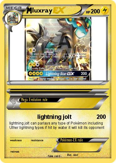 Pokemon luxray