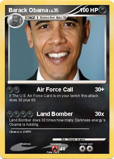Pokemon Barack Obama