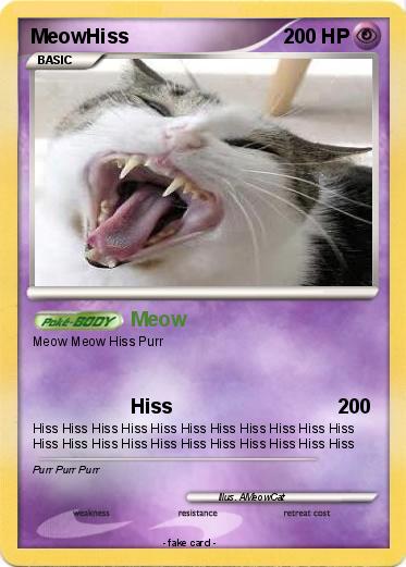 Pokemon MeowHiss
