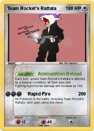 Pokemon Team Rocket's Rattata