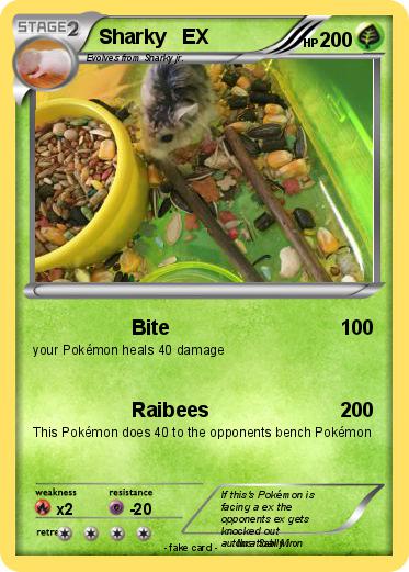 Pokemon Sharky   EX