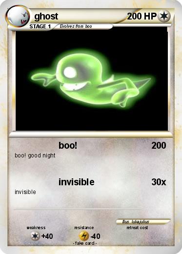 Pokemon ghost