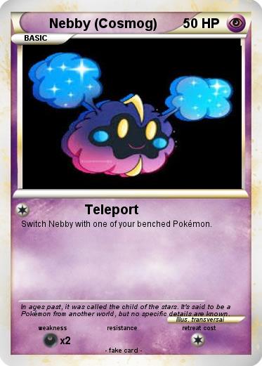 Pokemon Nebby (Cosmog)