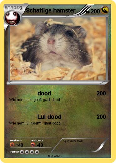 Pokemon Schattige hamster