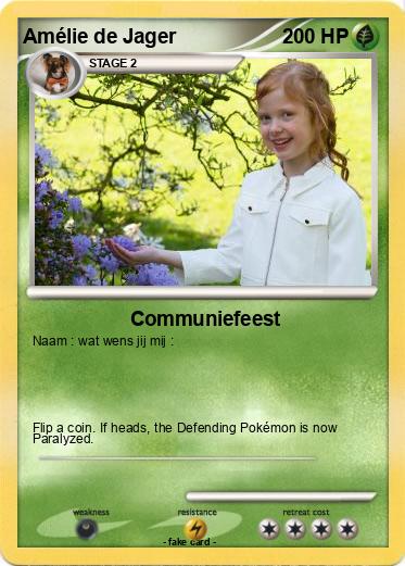 Pokemon Amélie de Jager
