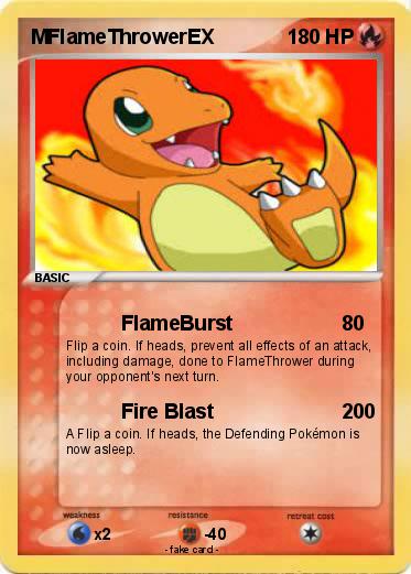 Pokemon MFlameThrowerEX