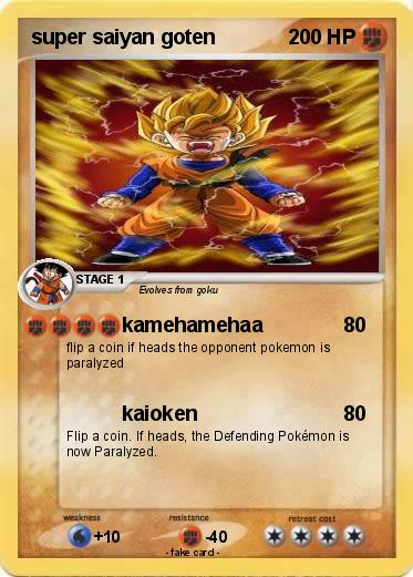 Pokemon super saiyan goten