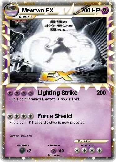 Pokemon Mewtwo EX