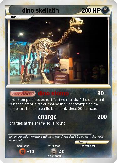 Pokemon dino skellatin