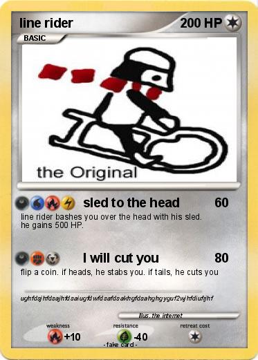 Pokemon line rider
