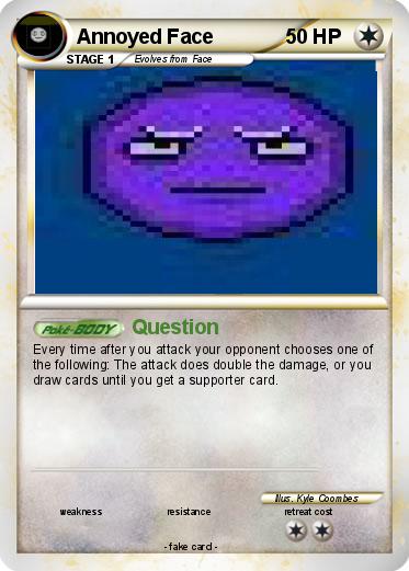 Pokemon Annoyed Face