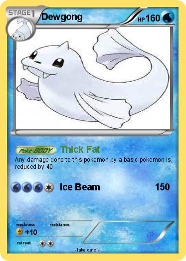 Pokemon Dewgong