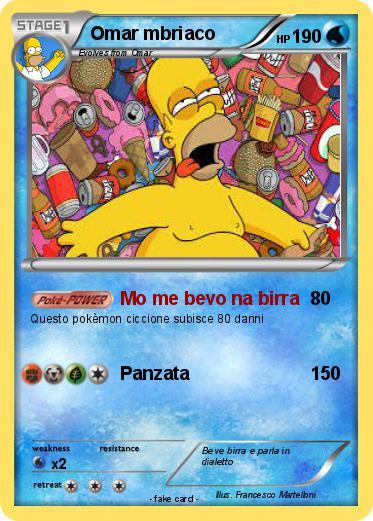 Pokemon Omar mbriaco