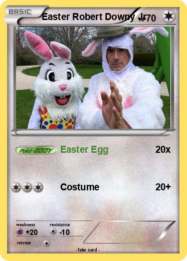 Pokemon Easter Robert Downy Jr