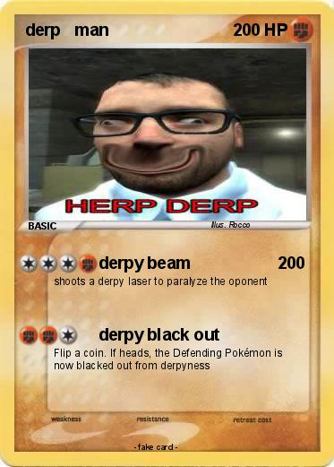 Pokemon derp   man