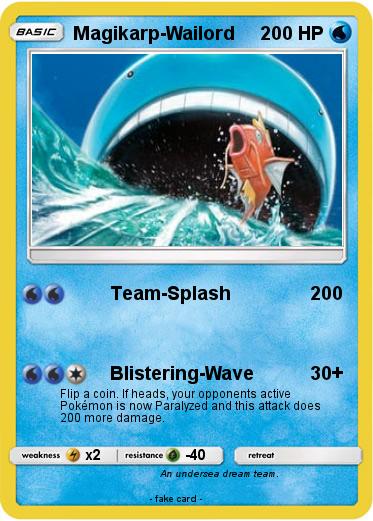 Pokemon Magikarp-Wailord