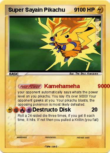 Pokemon Super Sayain Pikachu      9