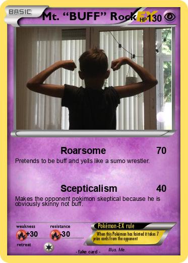 Pokemon Mt. “BUFF” Rock