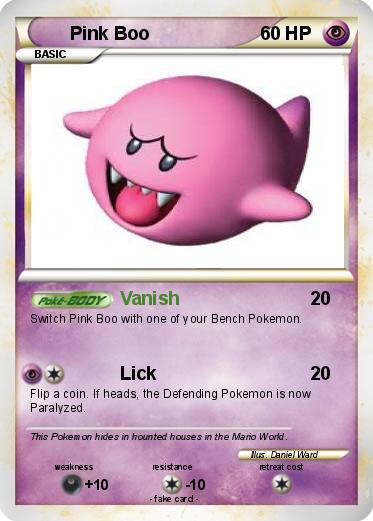 Pokemon Pink Boo