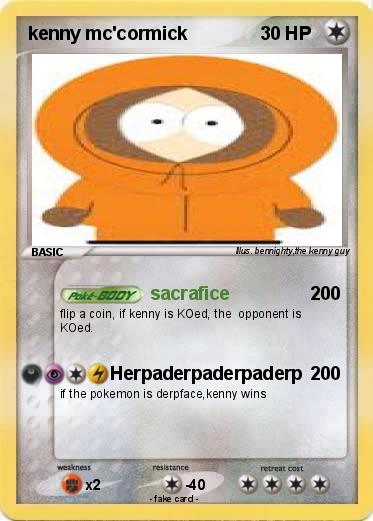 Pokemon kenny mc'cormick