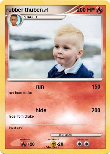 Pokemon rubber thuber