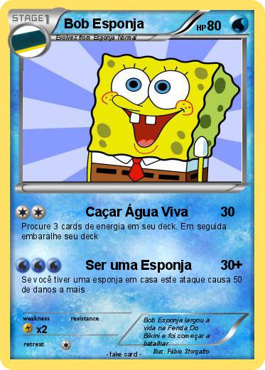 Pokemon Bob Esponja