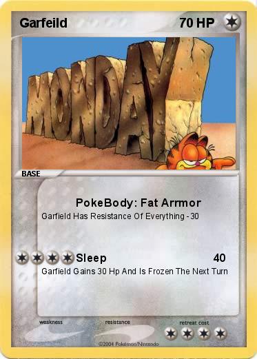 Pokemon Garfeild
