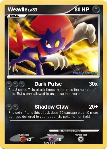 Pokemon Weavile