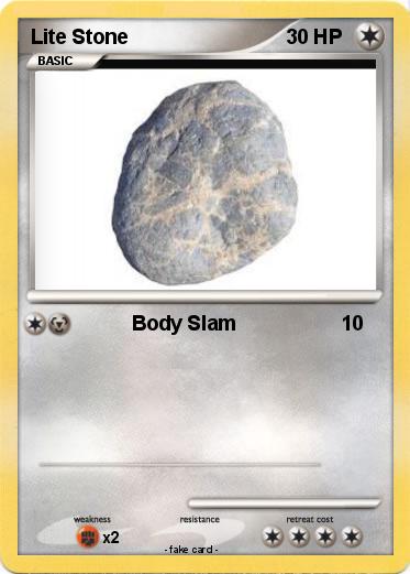 Pokemon Lite Stone