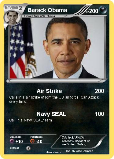 Pokemon Barack Obama