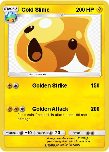 Pokemon Gold Slime