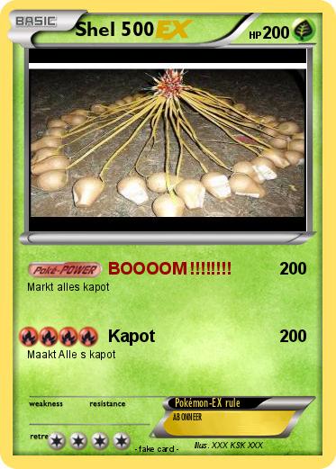 Pokemon Shel 500